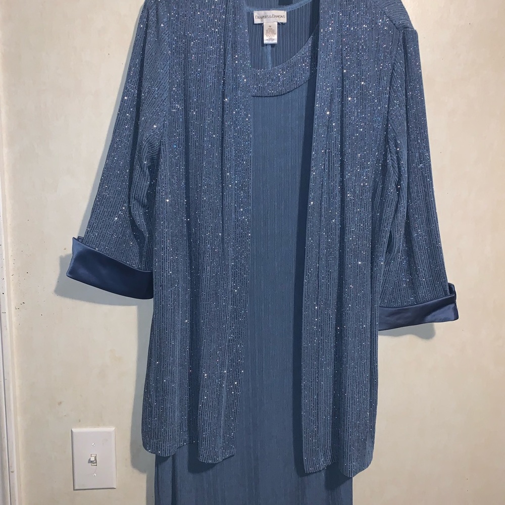 Damon And Draper Womens size 16 2 piece formal dinner dress and jacket
